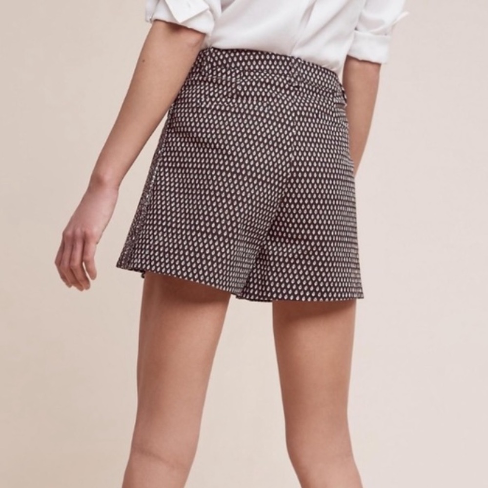 Anthropologie Sarah Print High Rise Shorts - Picture 2 of 7
